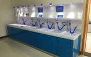 莱山区第二人民医院胃镜清洗工作站顺利完工